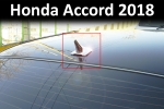Хромированная антенна плавник Honda Accord 2018