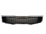 Решетка радиатора (черная+хром) Kia Optima 2014 по н.в./ K5 partID:3061gt