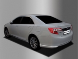 Молдинги на передний и задний бампера хром Toyota Camry (2012 по н.в.) partID:3650gt