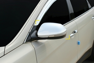 Hyundai Grand Santa fe / Santa fe / Maxcruz хромированные накладки на зеркала partID:3756qy - Автоаксессуары и тюнинг