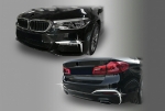 BMW 5 series 2017-2020 год молдинги на туманки 4 шт