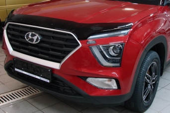 Дефлектор капота Hyundai Creta II sim