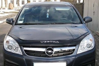 Дефлектор капота Opel Vectra C 2006- vip