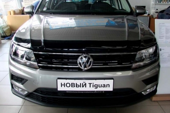 Дефлектор капота VW Tiguan II 2017-2021 sim