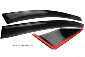 Дефлекторы боковых окон Genesis G80 2014-2020 cobra