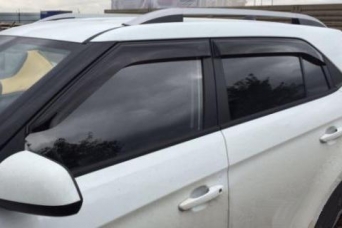 Дефлекторы боковых окон Hyundai Creta cobra