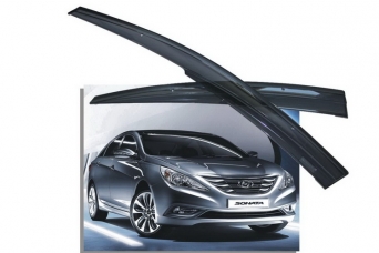 Дефлекторы боковых окон Hyundai Sonata YF Mugen Style