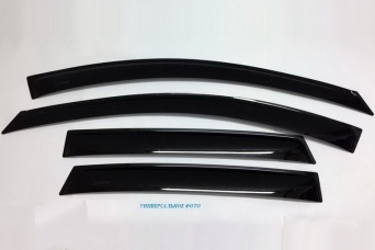 Дефлекторы боковых окон Nissan Sentra B17 2014- kd