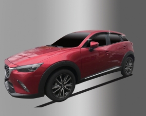 Дефлекторы на окна 6 частей Mazda CX3 2017 - по н. в. - Автоаксессуары и тюнинг