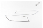 Хром накладки на передние фары Kia Carnival 2014-2021