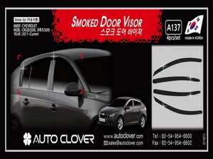 Дефлектор окон Chevrolet Cruze Hatchback partID:5816qw - Автоаксессуары и тюнинг