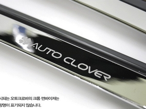 Дефлекторы на боковые окна хром Nissan Almera Classic (SM3) - Автоаксессуары и тюнинг