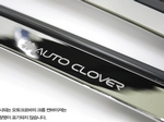 Дефлекторы на боковые окна хром Nissan Almera Classic (SM3)