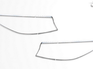 Хромированные молдинги задних фонарей Hyundai Grand Santa Fe 2013 2014 2015 - Автоаксессуары и тюнинг