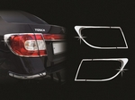 хромированные оконтовки  задних фонарей Chevrolet Epica