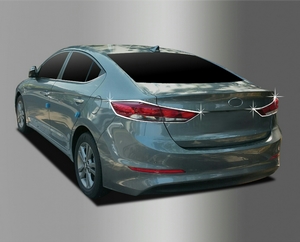 Hyundai all new Avante AD / Elantra  2016 хромированные оконтовки на задние фонари - Автоаксессуары и тюнинг