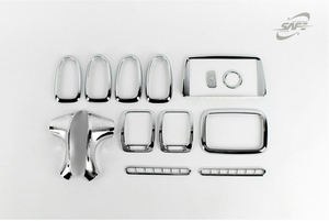 Hyundai ef Sonata 2003- 2005 г  блестящие молдинги салона из 14 элементов - Автоаксессуары и тюнинг
