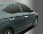 Hyundai Elantra AD на новую модель хром накладки на внешние ручки partID:4864qw