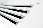 Hyundai Ix35 хромированные накладки на уплотнителей стекол 4 штук partID:6366qw
