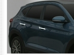 Hyundai Tucson 2016 комплект накладок на ручек хром partID:4898qw