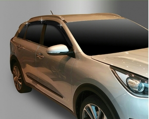 Kia Niro темные дефлекторы на окна из 6 элементов Autoclover /Ю.Корея - Автоаксессуары и тюнинг