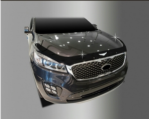 Kia Sorento 2015  - 2017дефлектор на капот из 3 частей - Автоаксессуары и тюнинг