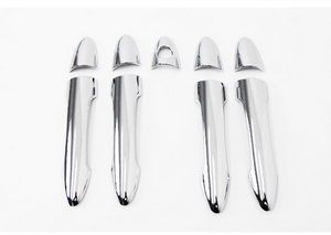 комплект хромированных накладок на ручек дверей  для авто   Kia Picanto 2  с 2011- по 2017 - Автоаксессуары и тюнинг