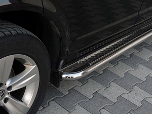 Комплект порогов из полированной нержавеющей стали, ARP Hector Toyota RAV 4 (2013 по н.в.) - Автоаксессуары и тюнинг