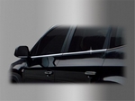 Молдинги окон нижние хром Chevrolet Orlando 2011 по 2015