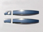 Накладки на дверные ручки, нерж., 2 двери (Deco) Opel Astra J 3D 2011 по 2015