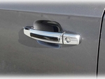 Накладки ручек дверей хром с карбон вставкой Chevrolet Captiva 2008 по н.в.