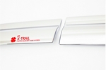 Nissan X-TRAIL дефлекторы хромированные из 6 частей Ниссан Х-Трейл