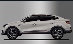 Renault Akana 2029 - 2021 комплект дефлекторов 6 частей в комплекте Auto clover Korea - Автоаксессуары и тюнинг