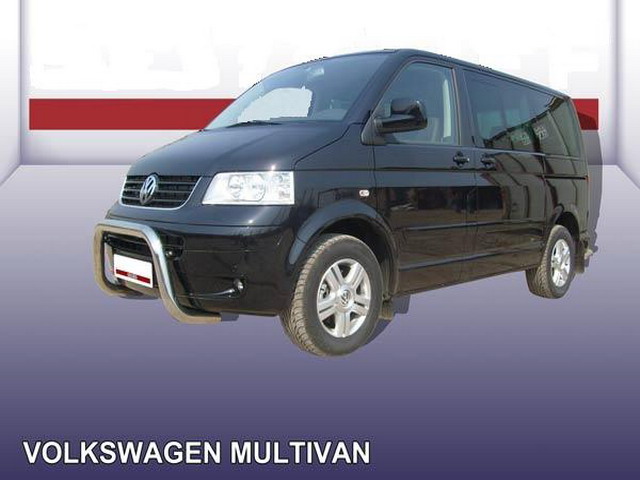 Кенгурятник низкий VW Multivan T5 2003-2009 Диаметр 76 мм