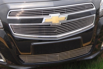 Комплект решеток Chevrolet Malibu VIII 2011-2016 нержавеющая сталь