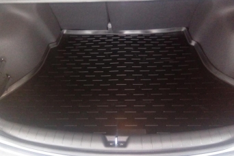 Коврик в багажник Hyundai Solaris II седан полиуретановый