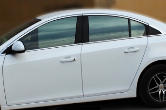 Молдинги на рамки дверей Chevrolet Cruze седан