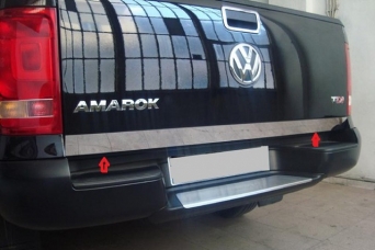 Накладка на крышку багажника VW Amarok нижняя