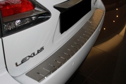 Накладка на задний бампер Lexus RX 3 профилированная с загибом