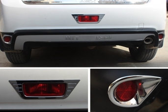 Накладки Mitsubishi ASX 2010-2012 на задние катафоты