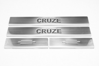 Накладки на пороги Chevrolet Cruze partID:18822qw