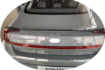 Спойлер Hyundai Sonata VIII черный перламутр