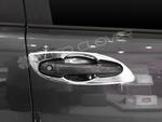 Toyota FORTUNER 2016-21, Inova - хромированные чашки под ручки 8 шт