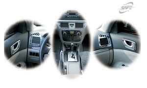 Hyundai Sonata 2005 - 2009 молдинги интерьера partID:1501qw - Автоаксессуары и тюнинг