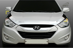 Hyundai Ix35 хромированная мухобойка капота partID:1649qe - Автоаксессуары и тюнинг