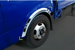 Kia Bongo 2004 - хром на передние арки колес 4 шт partID:1706qw