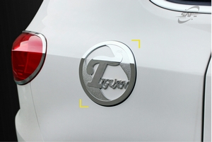 Volkswagen Tiguan 2008 - по нв хромированная накладка на лючок бака partID:2817qe - Автоаксессуары и тюнинг
