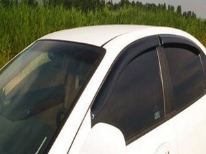 Дефлектора боковых окон хром Chevrolet Lacetti hb (2005-2006) partID:458qw - Автоаксессуары и тюнинг