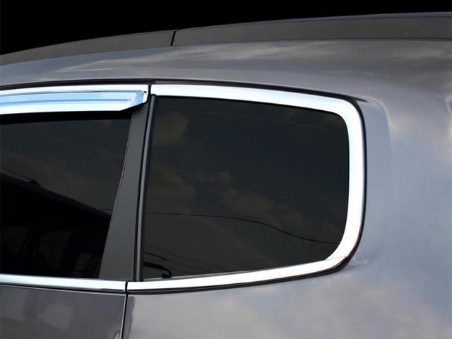 Молдинги боковых окон передние+задние хромированные Chevrolet Orlando 2011 по 2016 K054