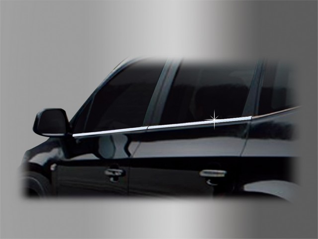 Молдинги окон нижние хром Chevrolet Orlando 2011 по 2015 B233